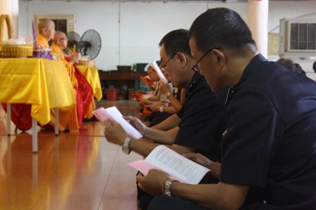 第207届警察日祈福法会。